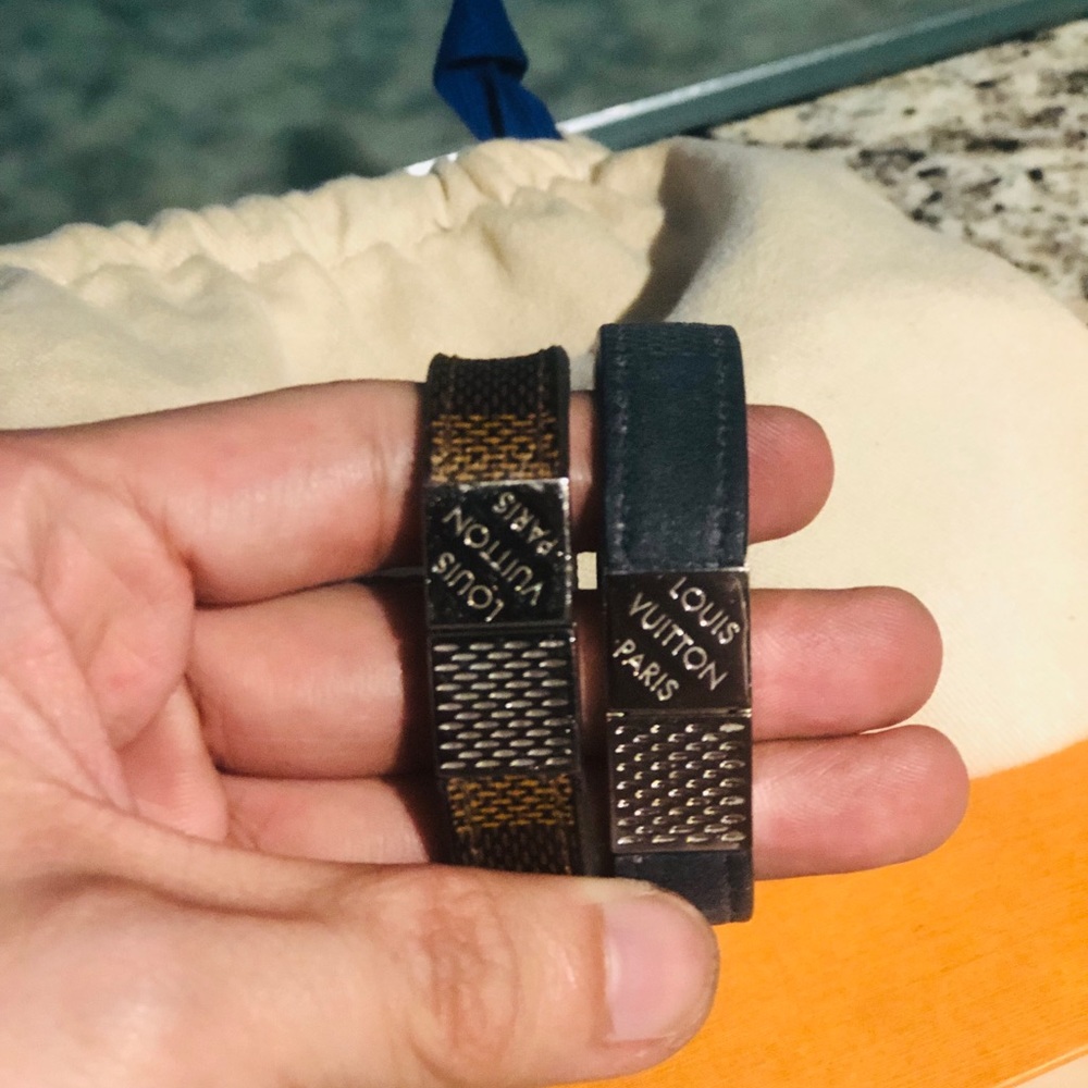 2 Authentic Louis Vuitton “Pull It” Bracelets